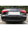 Auto Clover Car Trunk Chrome Garnish for Audi A6L 2011-2019