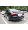 Auto Clover Car Trunk Chrome Garnish for Audi A6L 2011-2019
