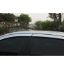 Auto Clover car exterior chrome door visor Compatible with BMW 5 Series 2010-2016(C 561)