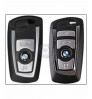 Car KEYLESS Key Cover Case Fob for BMW 520LI GT 3 Series,New 7 Series,New X3 in ABS Fiber  Red Color