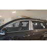 Auto Clover car exterior chrome door visor Compatible with Chevrolet Captiva(A 453)