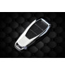 KEYLESS Key cover case fob for Ford Fiesta, EcosportOld, Kuga in Zinc alloy and leather Black color
