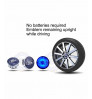 Car Exterior Led Light Hub Center for Wheel Tyre Rim Cap for Ford Models in Blue Color