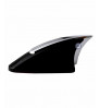 Universal Car Roof Mounted Shark Fin Shaped Antenna Cover (Ample Deco) in Black Color for Smaller Cars