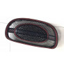 Universal Bead Seat Mesh Bamboo Neck Cushion Support for Car, Bus, Truck, Home, Office In Black Color
