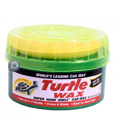 Turtle Wax's  super hard shell car wax 270 Grams. Cleans & shines, Great for clear coats. Lasts up to 12 months.