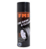 FMS-5 Tire shine & Clean 600ml Suitable for  Tyres, Mud Flaps, Hard Vinyl Trim, Black Rubber Bumpers.
