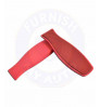 I-pop Car Door Guard edge Scratch Protector 2 pcs in PVC Rubber in Red Color (SC-225)