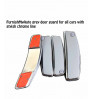 Chrome GT Grey Door Guard for All Cars