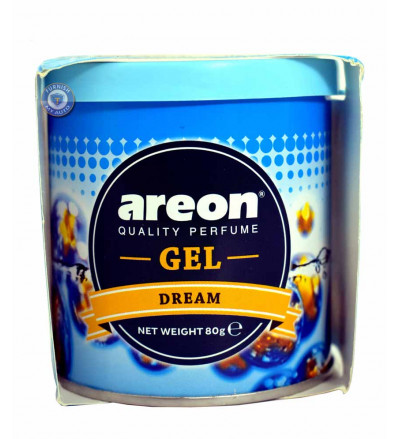 Areon Dream flavour Gel Air Freshener for Car(80g)