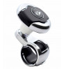 BM Cata Power Handle Steering Wheel Knob in Metal Silver/Black
