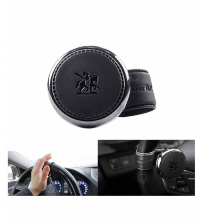 Autoban Blacksuit Premium quality Universal Power Handle Steering Wheel in Matt Black (AW-D776)