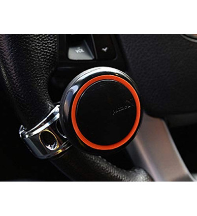 Puzzle Universal Steering Wheel power handle Knob in Orange Strip