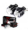 Car Exterior HID Bulb 6000k with Ballast 3 inch HI Low Beam Bi-Xenon 200w Fog lamp Projector Light (Set of 2 PCS)