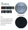 Car LED Logo Cup Holder 7 Colors Changing Atmosphere Lamp for Honda