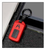 2 BUTTON REMOTE Car KEYLESS Key cover Case Fob for Honda City Ivtec/Idtec and New Jazz TOP MODEL in ABS Fiber Red color