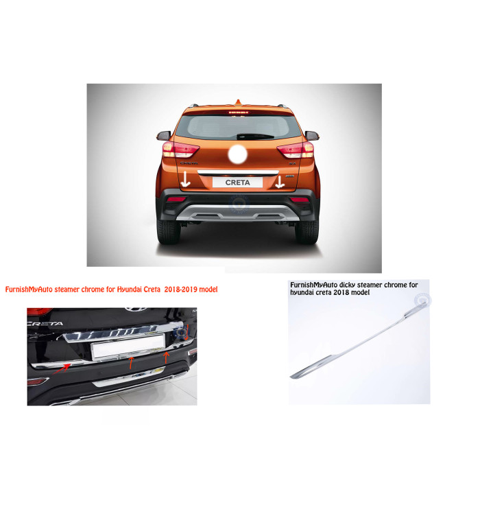 Car Cover Stick Trim ABS/Steel For Hyundai Creta IX25 2014 2015