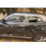 Auto Clover Car Exterior Chrome door visor Compatible Creta set of 4 pieces(E 050)