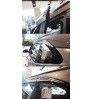 Auto Clover Car Chrome Door Visor Exterior Accessories for Kia Seltos 2019