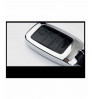 Car 4 Button KEYLESS Remote Key Cover case fob for Kia Seltos in Zinc Alloy and Leather Black Color