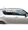 Auto Clover car exterior chrome door visor Compatible with Maruti Suzuki Swift(C 590)