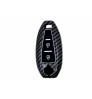 Car Remote Key Cover Case Fob for Maruti Suzuki,Vitara,Baleno,Ciaz,Swift,S-Cross in Metal Checks Black Color