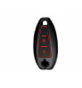 Car Remote Key Cover Case Fob for Maruti Suzuki,Vitara,Baleno,Ciaz,Swift,S-Cross in Metal Black with Radium Red Color