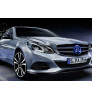 Car LED Bonnet Front Radiator Racing Grilles Logo Light Accessories for Mercedes Benz(Blue Color)