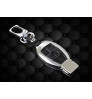 KEYLESS Key cover case fob for Mercedes-Benz W204 W205 W212 C E S GLA AMG in Zinc alloy and leather Black color