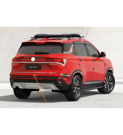 Car Exterior Dicky Steamer Chrome Accessories for MG Hector Model