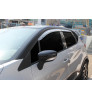 Auto Clover car exterior chrome door visor Compatible with Captur(C 554)