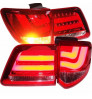 Car Rear Bumper Led Modified Tail Light Exterior Accessories for Toyota Fortuner (Set of 4 PCS)