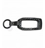 Car KEYLESS Key Cover Zinc Alloy Case Fob Fit for Toyota Fortuner/Crysta in Metal Checks Black Color