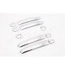 Auto Clover Imported  Car Exterior Chrome Door Handle Latch Cover Compatible with Polo,Jetta,Vento,Tiguan,Fabia,Rapid(B 881)